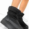 Footwear Ideal Shoes | You Dont Snow Me Puffer Snow Boots Black