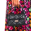 Accessories KOKO FASHION | Hold Up - Black Quilted Handbag