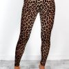 Clothing B GIRL | Live Laugh Leopard Leopard Leggings Beige