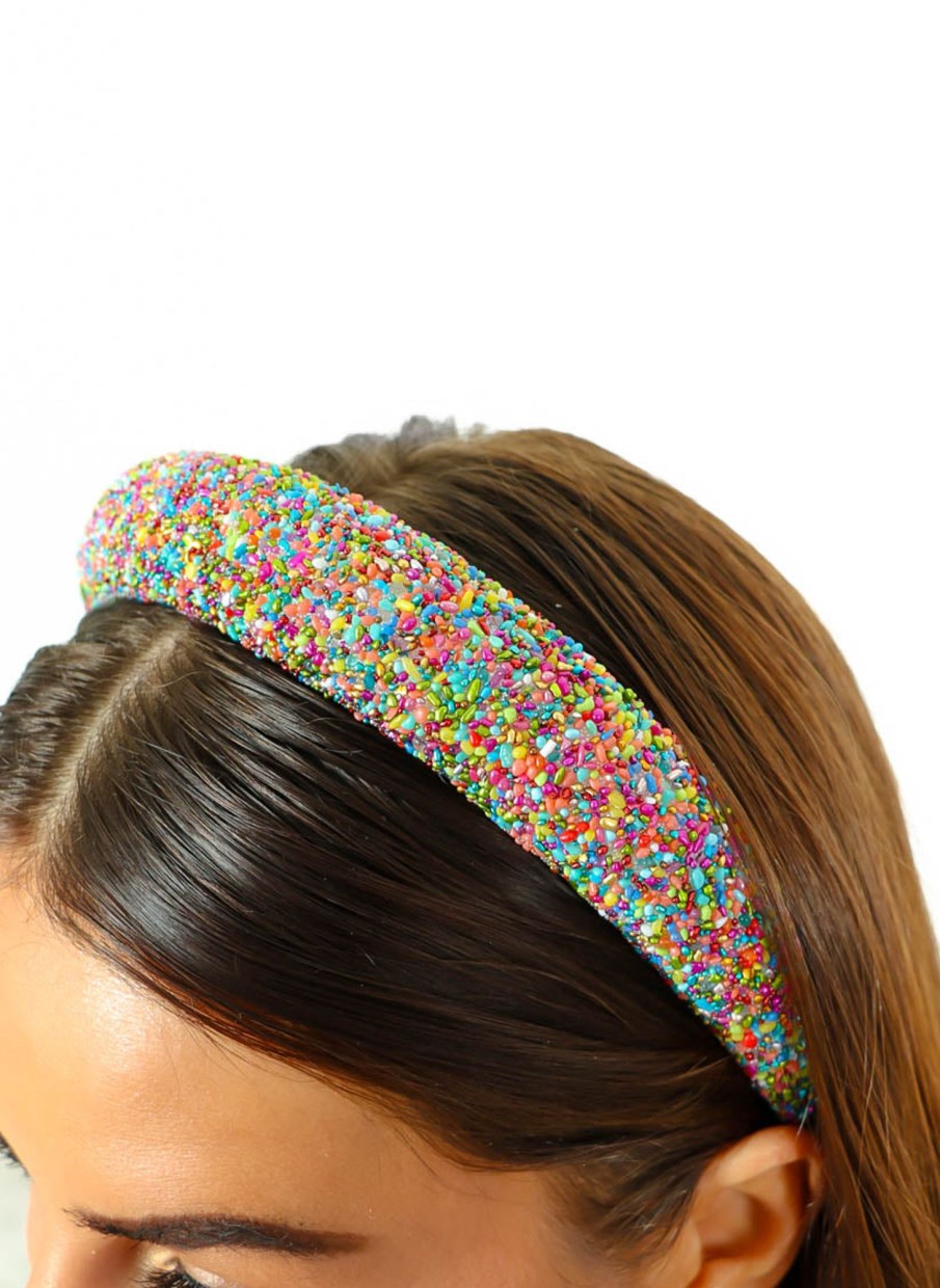 Accessories Moguland | Heads Up Gem Headband Multi