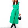 Clothing B GIRL | You Do You - Green Belted Gilet