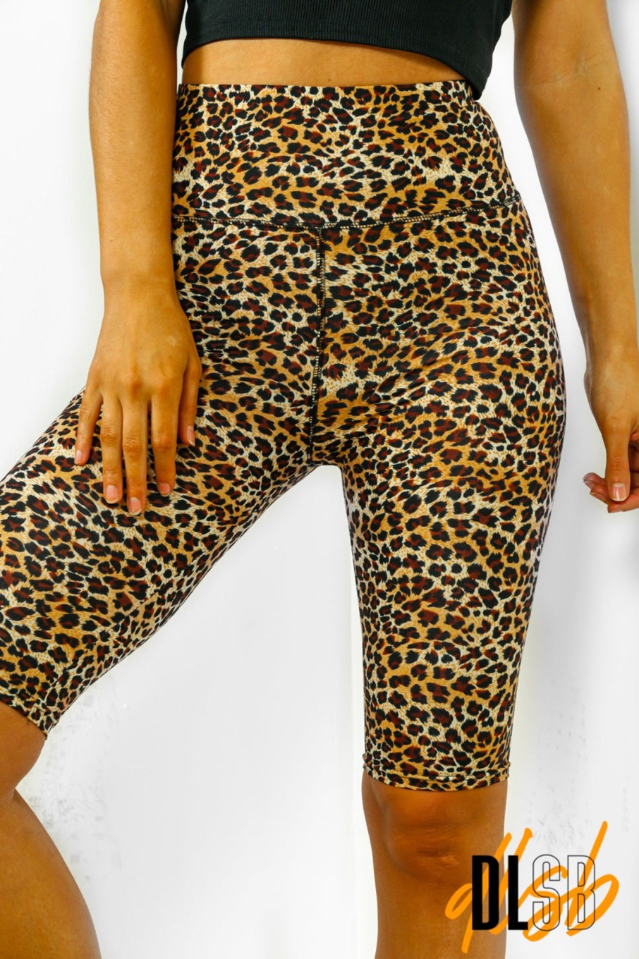 Clothing STYLEWISE | Untamed Feelings - Leopard Print Cycle Shorts