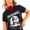 Clothing Rock Off Trade | Im With The Band - Black White Blondie Licensed T-Shirt